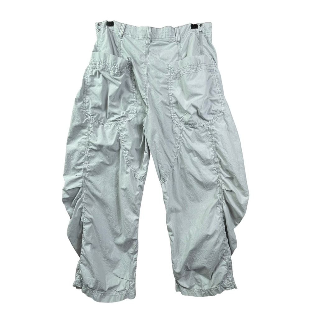 Anthropologie Pilcro Baggy Parachute Harem Pants Womens 30 Gray Lightweight - Picture 2 of 11